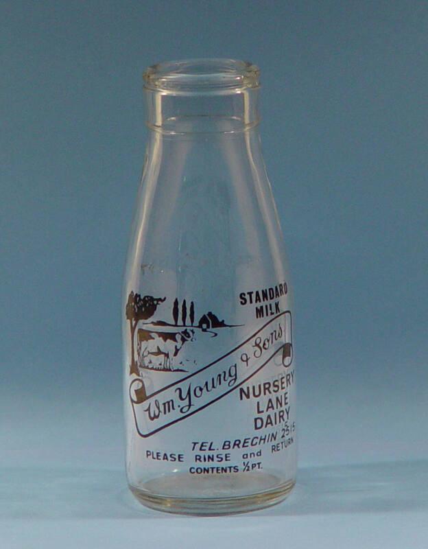 Half Pint Milk Bottle