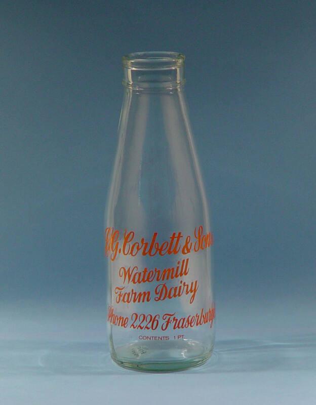 One Pint Milk Bottle