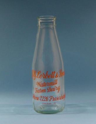 One Pint Milk Bottle