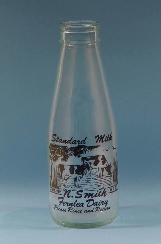 One Pint Milk Bottle