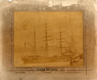 Print Of Aberdeen Clipper "Wave of Life", Found Among Capt. Henderson Papers