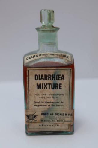 Diarrhoea Mixture from a Ship's Medicine Chest, From An Aberdeen Trawler Wrecked On Hoy