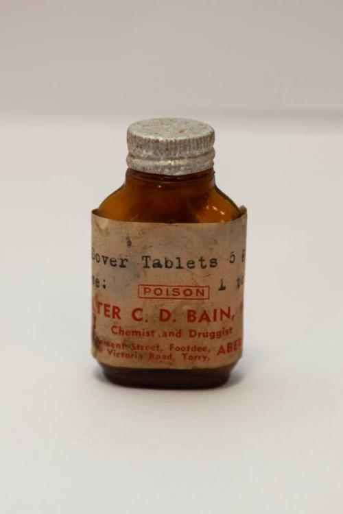 Dover Tablets from a Ship's Medicine Chest, From An Aberdeen Trawler Wrecked On Hoy