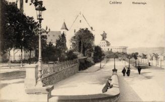 Coblenz - Street scene (Rheinanlage) 
