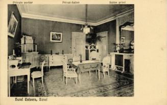 Basel - Private parlor at Hotel Univers
