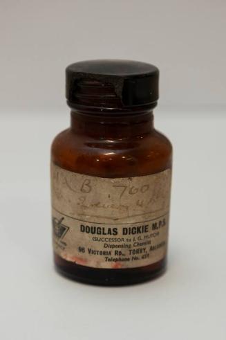 M and B 760 tablets Ship's Medicine Chest, From An Aberdeen Trawler Wrecked On Hoy