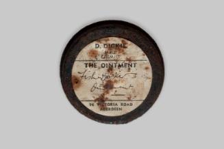 Fishworkers Ointment from Ship's Medicine Chest, From An Aberdeen Trawler Wrecked On Hoy