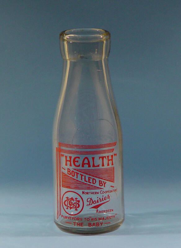 One Pint "The Baby" Milk Bottle