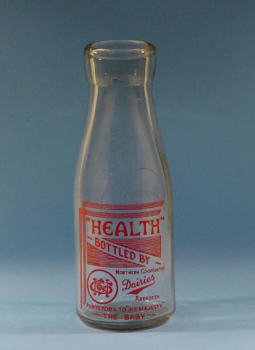 One Pint "The Baby" Milk Bottle