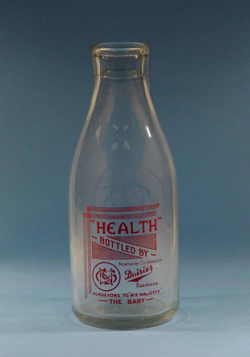 Quart "The Baby" Milk Bottle