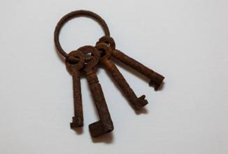 Keys from Ship's Medicine Chest, from an Aberdeen Trawler wrecked on Hoy
