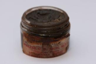 Mercury Ointment from Ship's Medicine Chest, from an Aberdeen Trawler wrecked on Hoy