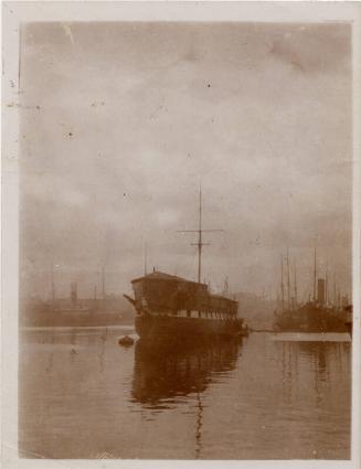 b/w photograph 'hms clyde'