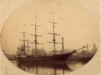 sepia toned photograph of clipper 'rifleman'
