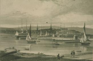 Aberdeen Harbour From The South by William Daniell