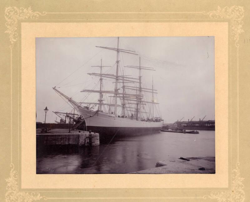 Photograph Of 'inver' Sailing Vessel, Photographs Seem To Have Belonged To George Milne