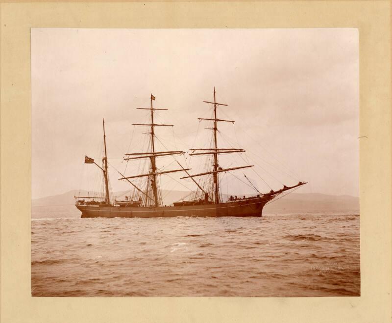 Photograph Of 'inver' Sailing Vessel, Photographs Seem To Have Belonged To George Milne