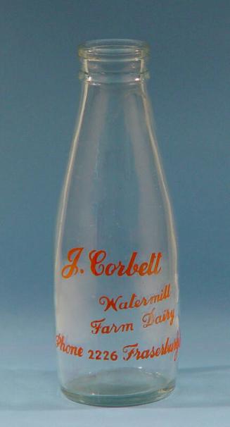 One Pint Milk Bottle  