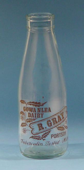 One Pint Milk Bottle  