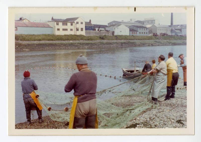 Photograph of fishing on the River Dee