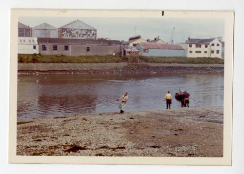 Photograph of fishing on the River Dee