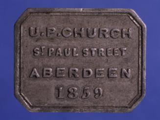 Communion Token (Aberdeen)