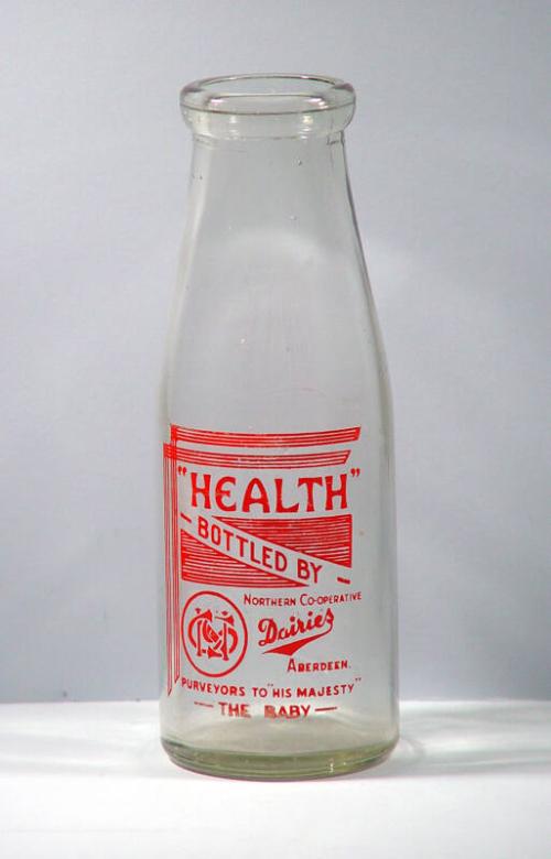 One Pint "The baby" Milk Bottle