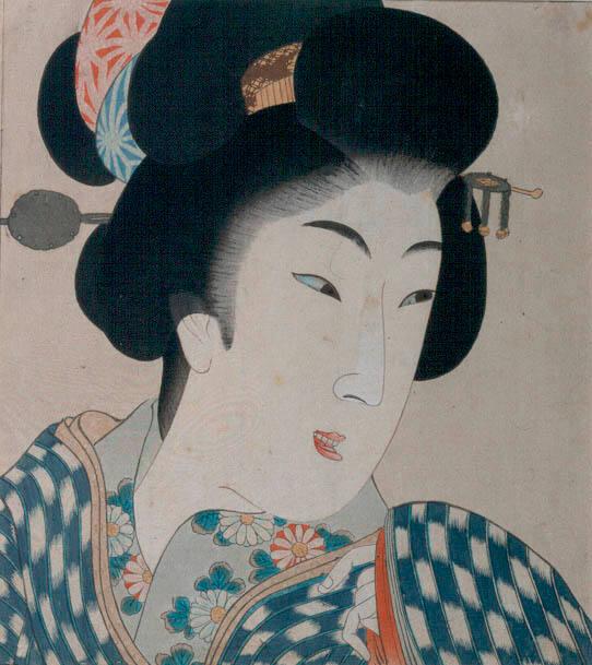 Japanese Lady by Unknown - Japanese artist