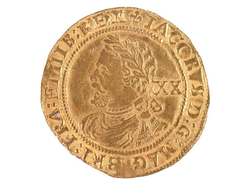 Laurel (Third Coinage; Fourth Issue : James I)