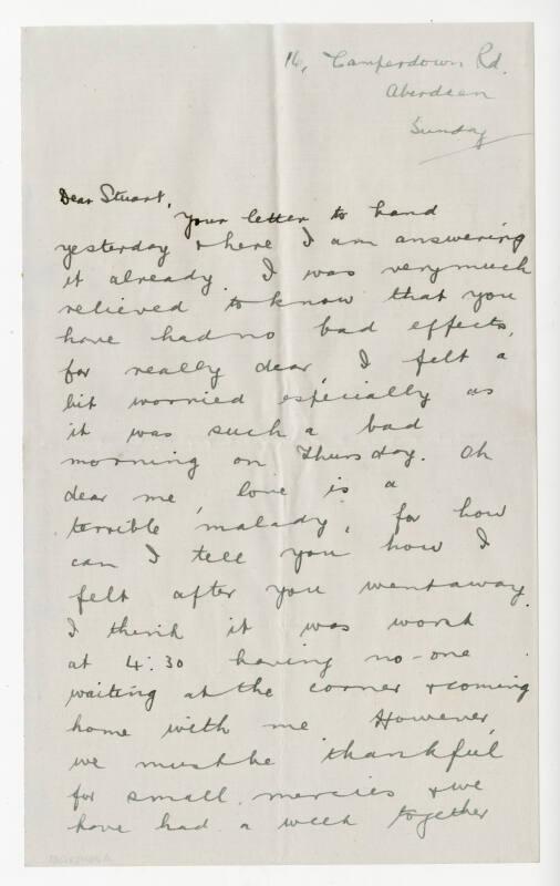 Sarah Caroline Taylor to Robert Stuart Stephen Mackay