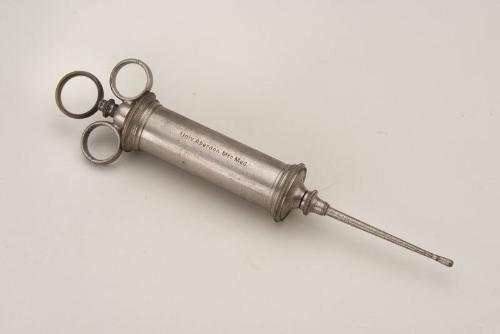 Syringe - Ogston's Surgical instruments (ABDUA:37178)
