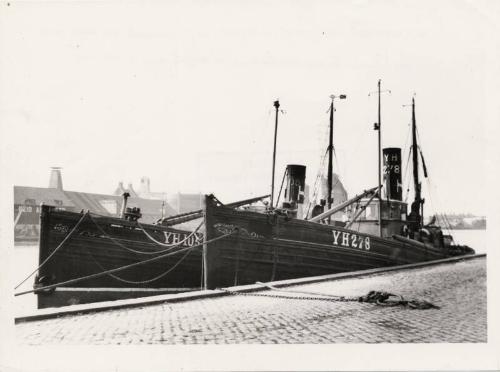 black and white photograph of S.S.'Wydale'