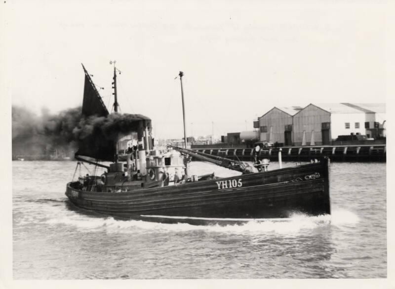 black and white photograph of S.S. 'Wydale'