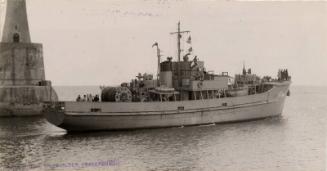 black and white photograph of 'caledonian coast'