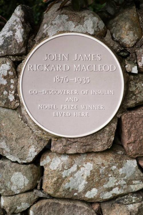 JJR MacLeod plaque, 2021