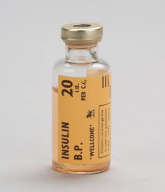 Vial of Insulin B.P.