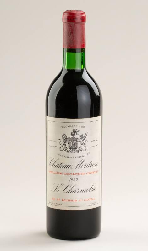 Bottle of  French Red Wine, Chateau Montrose