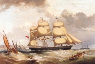 'British Merchant' Leaving Aberdeen