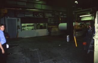 Interior of Papermill with Reel