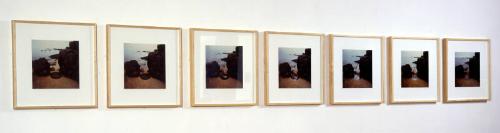 Sandstone Sea Hole, Collieston Aberdeenshire 29th July 2000 
by Andy Goldsworthy