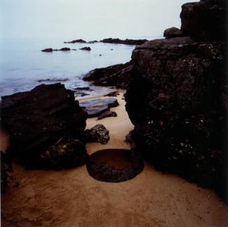 Sandstone Sea Hole, Collieston Aberdeenshire 29th July 2000 by Andy Goldsworthy