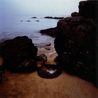 Sandstone Sea Hole, Collieston Aberdeenshire 29th July 2000 by Andy Goldsworthy