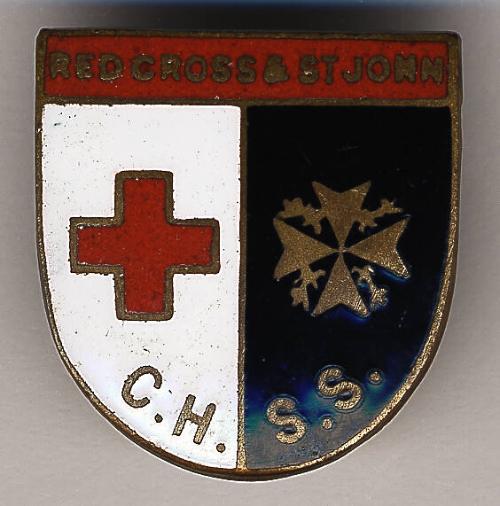 Red Cross and St John Badge
