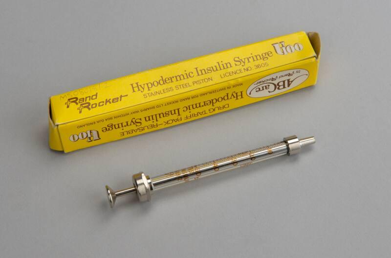 Reusable Hypodermic Insulin Syringe