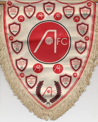 Aberdeen Football Club Commerative Pennant