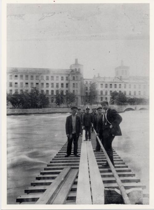 Bridge Erection, River Narva, Estonia