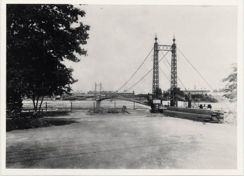 Bridge Erection, River Narva, Estonia