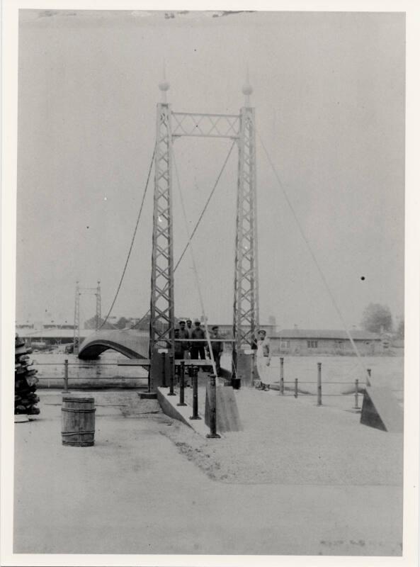 Bridge Erection, River Narva, Estonia