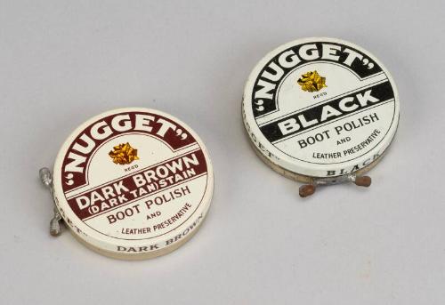 2 Shoe Polish Tins