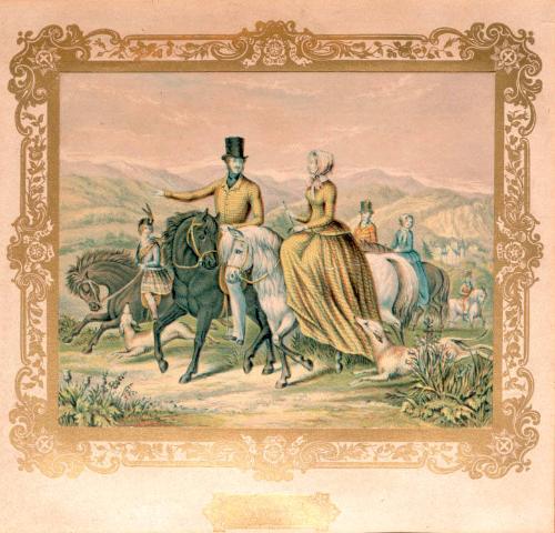 Her Majesty at Balmoral. Leblond &Myers of London